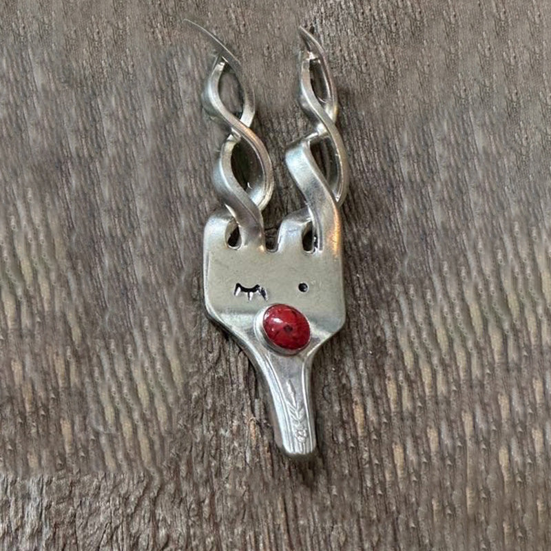 Hjemix | Morsom Gaffel Reinsdyr Ornament