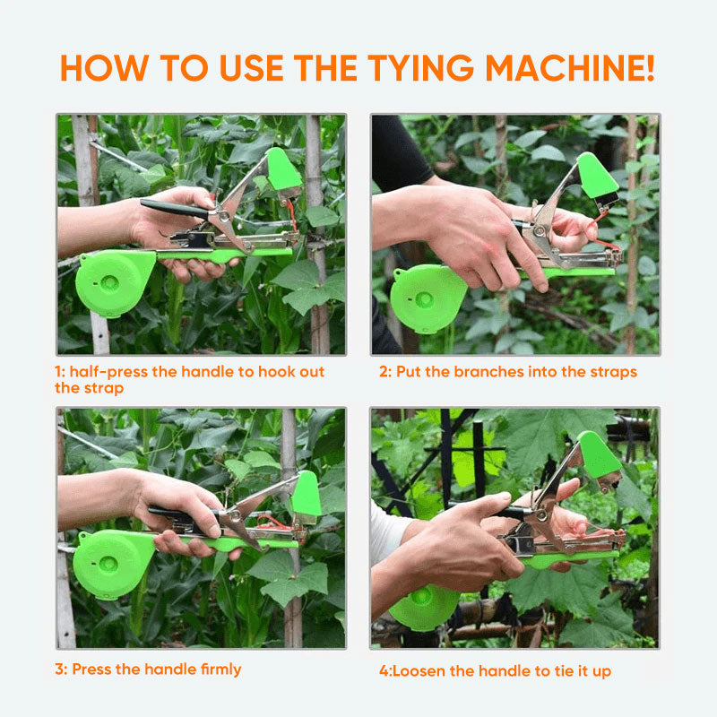Hjemix | Tie Machine for Garden Plants