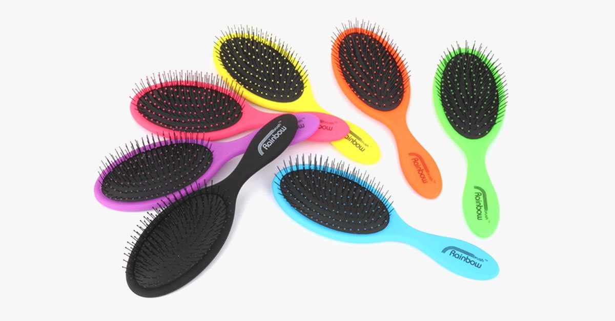 Hjemix | Profesjonell Uttrekksbørste for Våt Hårstyling