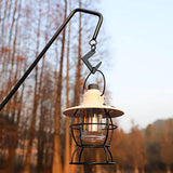 Hjemix | Utendørs Vintage Camping Lys Hest Lys Oppladbart Bærbart Camping Lys