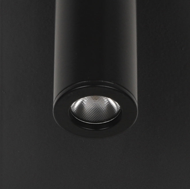 Hjemix | Moderne Minimalistisk Rektangulær Rund Jern Aluminium LED Vegglampe For Soverom