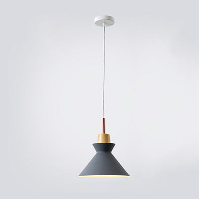 Hjemix | AuroraLite Nordic Pendant Lamp | Metal Design | 1-Light | Modern Color Options