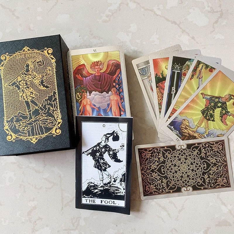 Oppdag den mystiske verden av Tarot Gold Foil Tarot