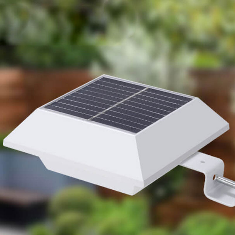 Hjemix | Solar UFO-formet design gjerde lys LED utendørs vegglampe