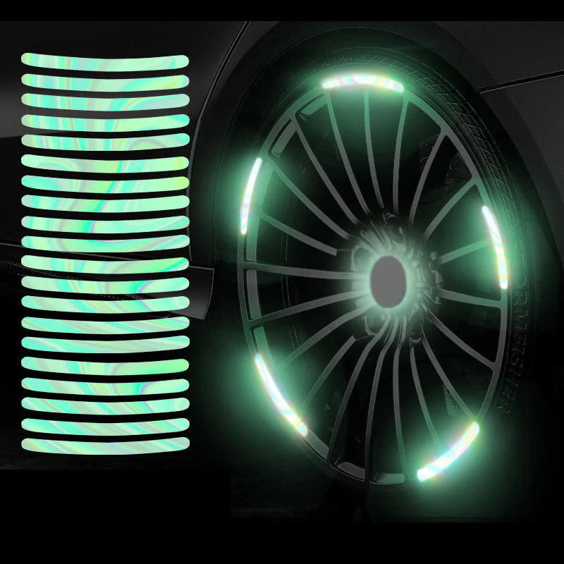 Hjemix | Reflekterende Bileskiver Klistermerker