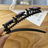 Hjemix | Tre Blomster Side Hårklemme