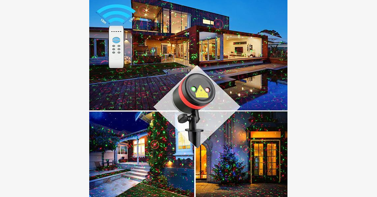 Hjemix | Utendørs Laserlys