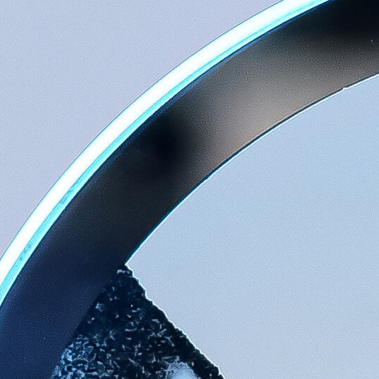 Hjemix | Kreativ Rund Timeglass Quicksand 3D LED Nattlampe Bordlampe