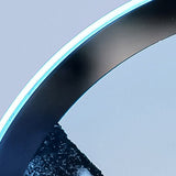 Hjemix | Kreativ Rund Timeglass Quicksand 3D LED Nattlampe Bordlampe