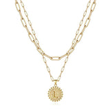 Hjemix | Gyldne Initialhalskjeder for Kvinner