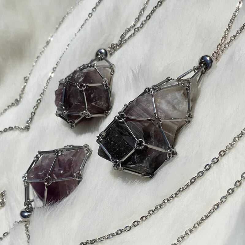 Hjemix | Krystallstein Choker Halskjede