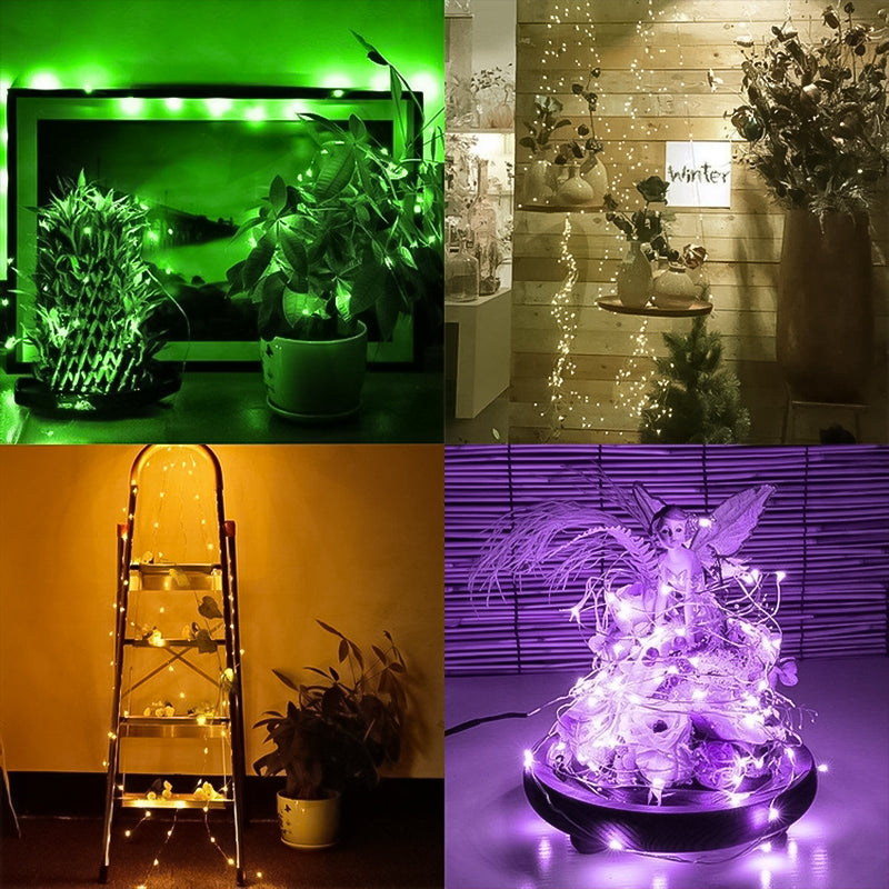 Hjemix | LED Flaske Lys Kork Natt Lys DIY Dekor Gave