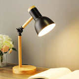 Hjemix | Nordisk LED-skrivebordslampe laget av tre