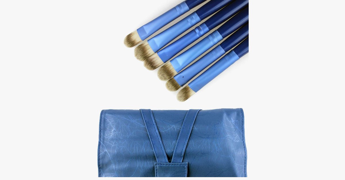 Hjemix | Havblå 24-delt Børstesett