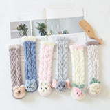 Hjemix | Et par baby søte korallfleece-sokker