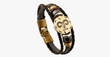 Hjemix | Zodiac Armbånd - Gallstone Lær Armbånd - Tilgjengelig for alle stjernetegn