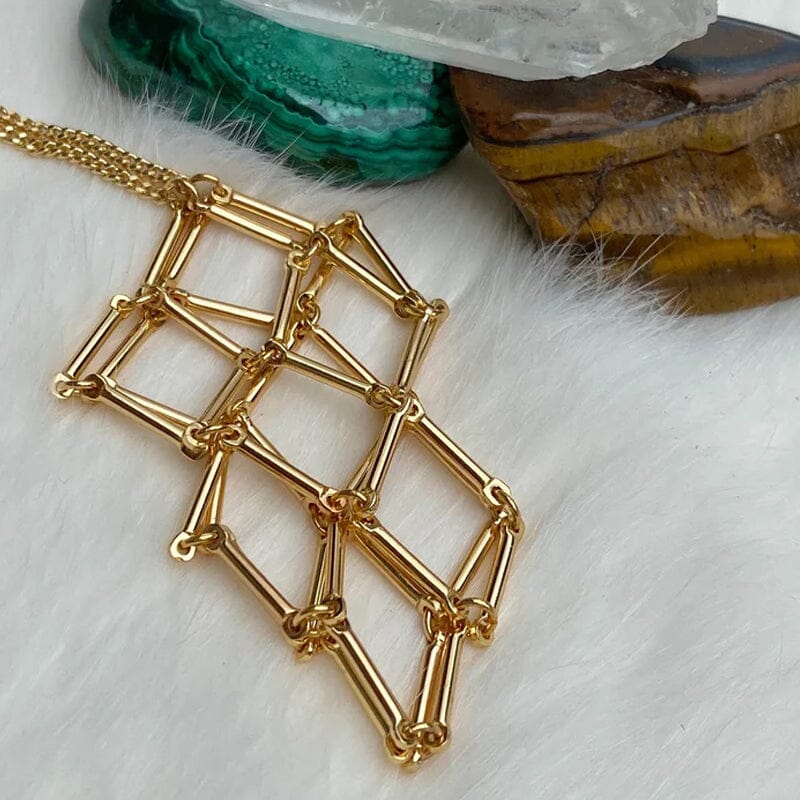 Hjemix | Krystallstein Choker Halskjede