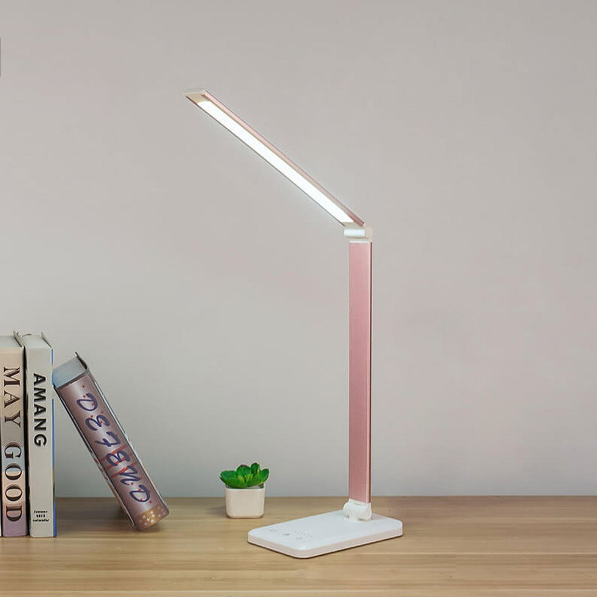 Hjemix | Nordisk Kreativ Foldbar Berøringsdimbar LED Skrivebordslampe