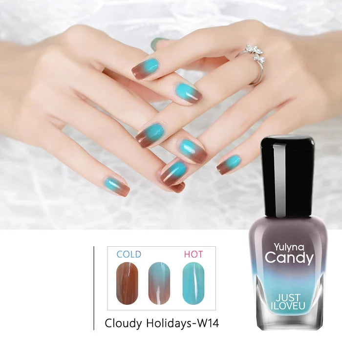 Hjemix | Fargeforandrende Neglelakk