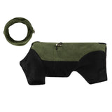 Hjemix | Full Protection Polar Fleece Hundedress med Avtagbar Krage