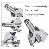 Hjemix | Safe Touch Rustfritt Stål Nesehårtrimmer