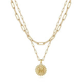 Hjemix | Gyldne Initialhalskjeder for Kvinner