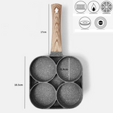 Hjemix | QuickCook - Stekepanne med flere seksjoner og gjennomsiktig håndtak