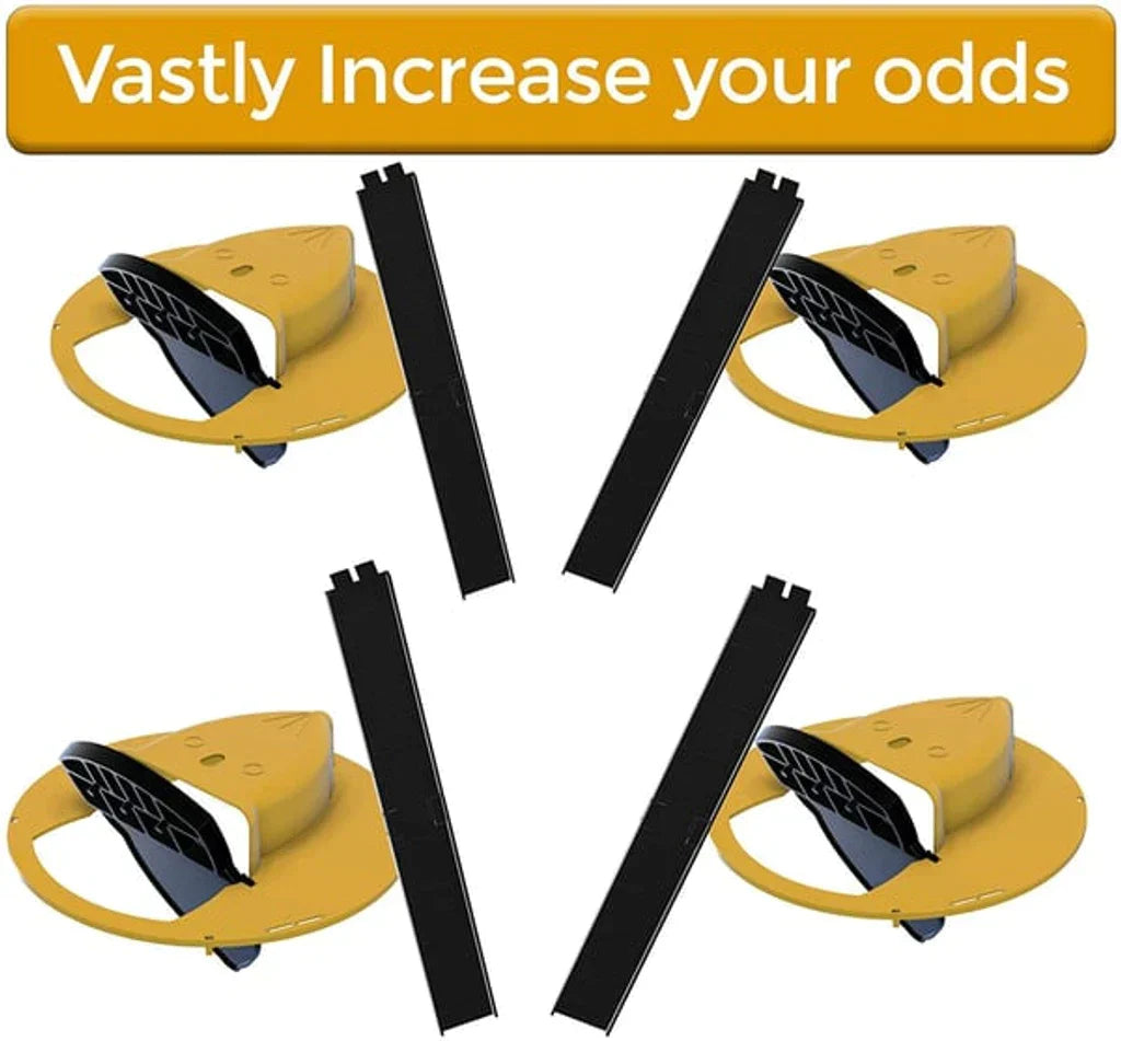 Hjemix | Flip Lokk Musefelle - Fang Mus På En Sikker Og Effektiv Måde (1+1 Gratis!)