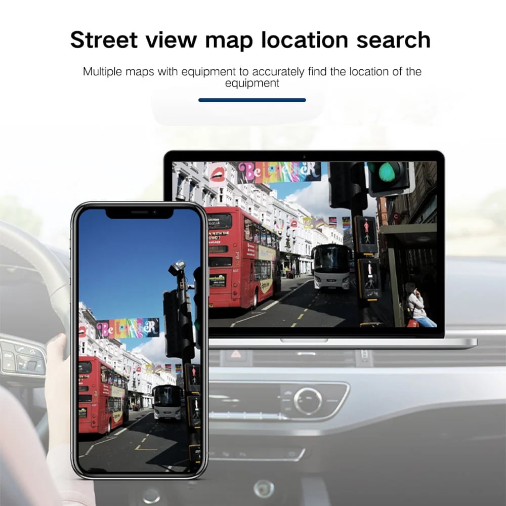 Hjemix | Tracker Sterk magnetisk bilkjøretøy sporing anti-tap
