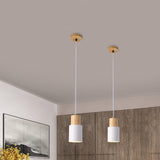 Hjemix | SinglePend - Nordic Macaron Cylinder Aluminium 1-flamme LED pendellampe
