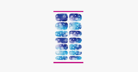 Hjemix | Jule Negle Sticker - Snøfnugg