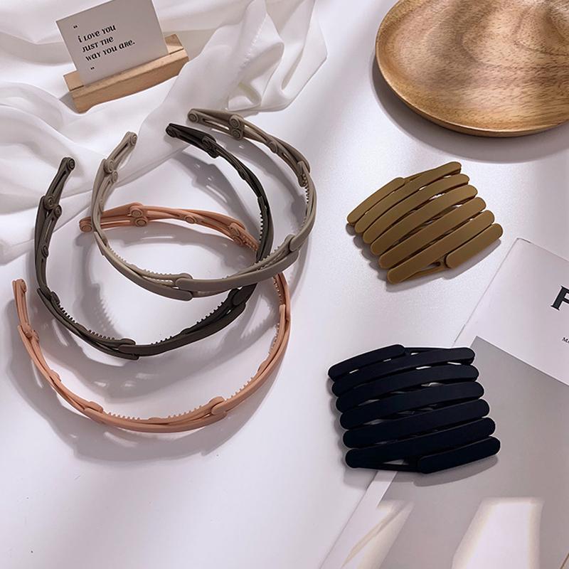 Hjemix | Bærbare teleskopiske hårbånd for kvinners hår