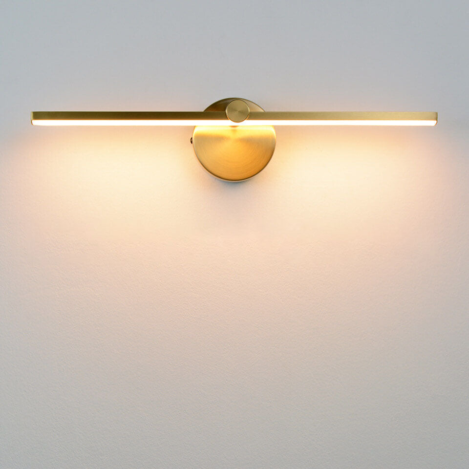Hjemix | Nordisk Minimalist Aluminium Lang Stangbryter LED Speil Vegglampe