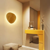 Hjemix | Moderne Minimalistisk Rund Uregelmessig Oval Tre LED Vegglampe for Stue