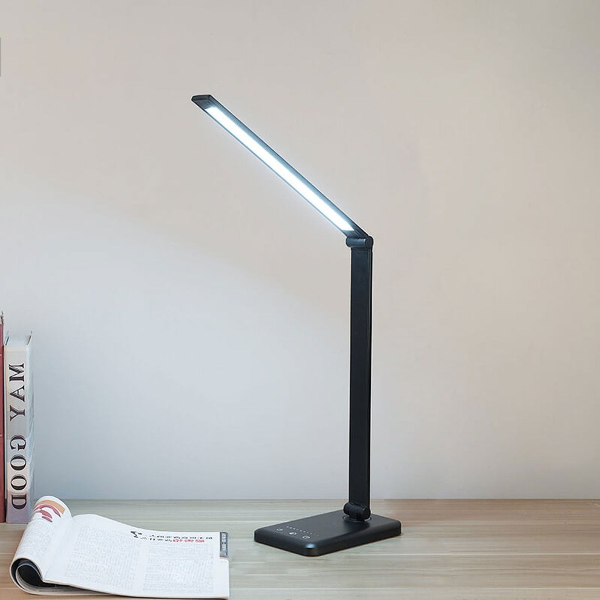 Hjemix | Nordisk Kreativ Foldbar Berøringsdimbar LED Skrivebordslampe