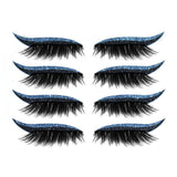 Hjemix | Gjenbrukbar eyeliner og vippestickers (4 par)