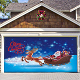 Hjemix | Snow Garage Door Banner Ornament
