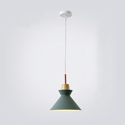 Hjemix | AuroraLite Nordic Pendant Lamp | Metal Design | 1-Light | Modern Color Options