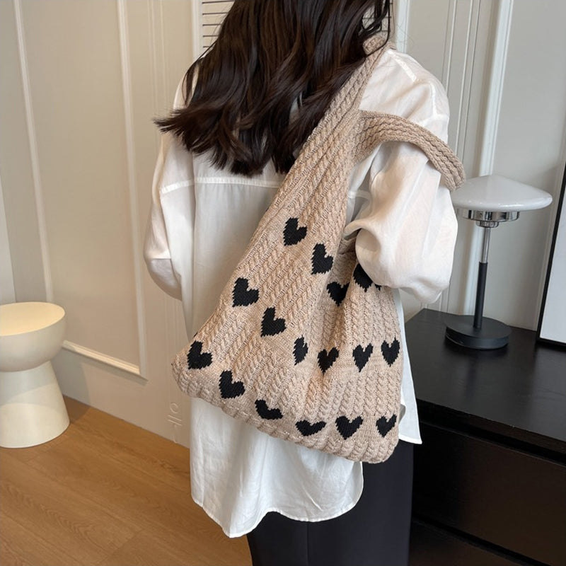 Hjemix | Strikk Kjærlighet Tote Bag