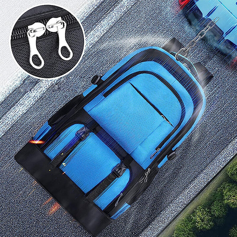 Hjemix | Utvidbar Oxford-ryggsekk med stor kapasitet