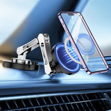 Hjemix | Magnetisk trådløs bil-lader og telefonholder