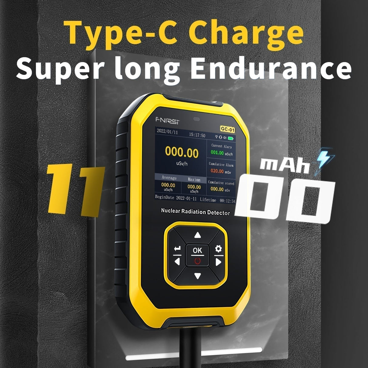 Hjemix | Geiger teller nukleær stråling detektor