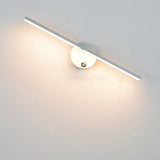 Hjemix | Nordisk Minimalist Aluminium Lang Stangbryter LED Speil Vegglampe