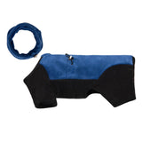 Hjemix | Full Protection Polar Fleece Hundedress med Avtagbar Krage