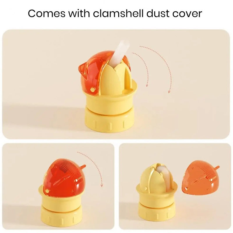 Hjemix | Gjenbrukbar barnedrikkeflaske med sugerørdeksel