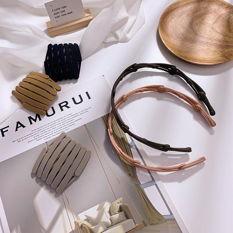 Hjemix | Bærbare teleskopiske hårbånd for kvinners hår