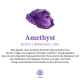 Hjemix | Naturlig Krystall Ametyst Helende Halskjede - Lyra