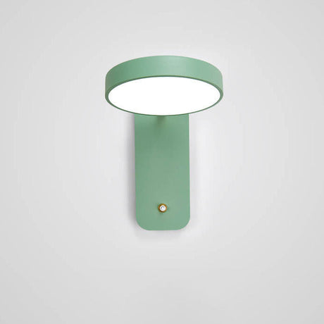 Hjemix | IllumiTurn – Nordisk LED Roterende Vegglampe | Macaron Design | Justerbar Belysning