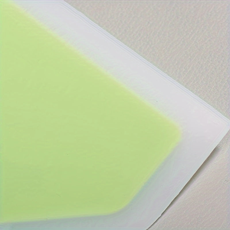 Hjemix | Premium Tamagoyaki Silikon-Spade - Varmebestandig, Non-stick med bred ergonomisk grep - Ideell for pizza, steking, grilling, pannekaker, fluorescerende grønn, Eid Al-Adha Mubarak