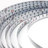 Hjemix | Bærbar metrisk stålramme rullemeter